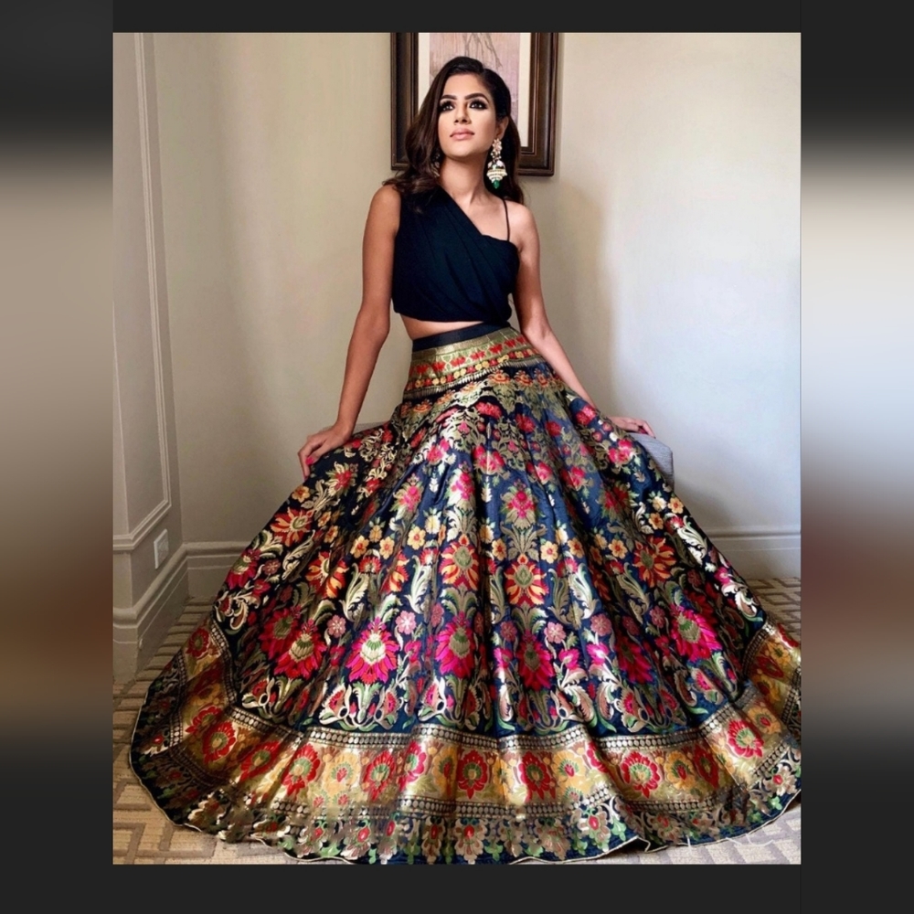 Banarasi Silk lehenga choli for women